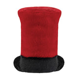 Back of Palm Pals Bobby Postbox Red Plush with Gold Crown Aurora World