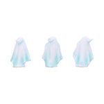 Back of Set of Three Wise Ghosts Ornament Figurines Nemesis Now B7268C25