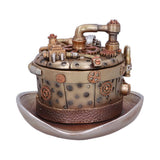 BackCogwork Hatter Box Steampunk Hat Storage Ornament Nemesis Now U5472T1