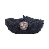 Head Edgar Allen Poe's Nevermore Black Raven Skull Trinket Dish Nemesis Now D4917R0