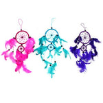 Dreamcatcher with beads and feathers