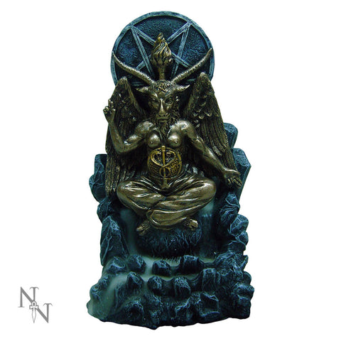 Baphomet C1965F6 Nemesis Now Backflow Incense Cone Burner