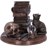 Base Feline Scholars Bronzed Cat Ornament