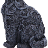 Base close up Hexbound Familiar Black Cat Figurine Nemesis Now U7569B26