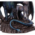 Protector of Magick Lisa Parker Bronzed Figurine Nemesis Now Close Up base