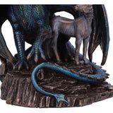 Protector of Magick Lisa Parker Bronzed Figurine Nemesis Now Close Up base