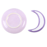 Bases Purple Moon Stacking set 2 Piece Trinket Dishes Base
