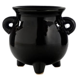 Black Cauldron Oil Warmer Burner Front
