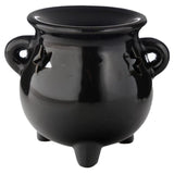 Black Cauldron Oil Warmer Burner Cut our stars for venting