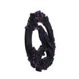 Side Black Raven Watcher of the Veil Gothic Wall Hanging Hanger Nemesis Now U7213C25