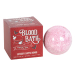 Boxed Blood Bath Wild Rose Luxury Bath Bomb