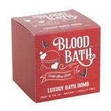 Blood Bath Wild Rose Luxury Bath Bomb front of box