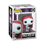 Boxed The Nightmare Before Christmas Sally with Cat Funko 1809