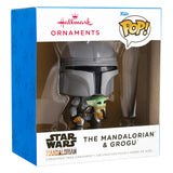 Boxed Disney Star Wars The Mandalorian with Grogu Hallmark Hanging Ornament Decoration 