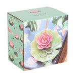Box Lily Pad Trinket Dish and Incense Stick Holder boxed