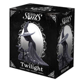 Boxed Little Souls Twilight Witch with Cat in Matching Hats Figurine