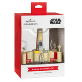 Star Wars X Wing Fighter Ship Design Hanging Decoration Hallmark Boxed
