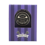 Boxed The Coven Club Silver on Black Enamel Pin Badge