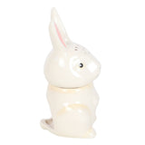 Side of Bunny Shaped Two Part Ceramic Oil Warmer Burner