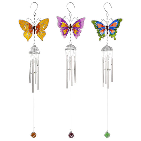 Butterfly Windchime Bright and colourful 
