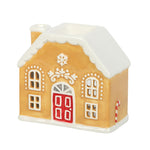 Candy Cane Gingerbread House Oil Burner and Wax Melter Warmer Side
