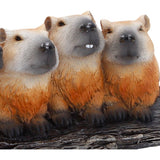 Capybara Herd Adorable Figurine Ornament