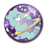 Care Bears Saturn Button Pin Badge