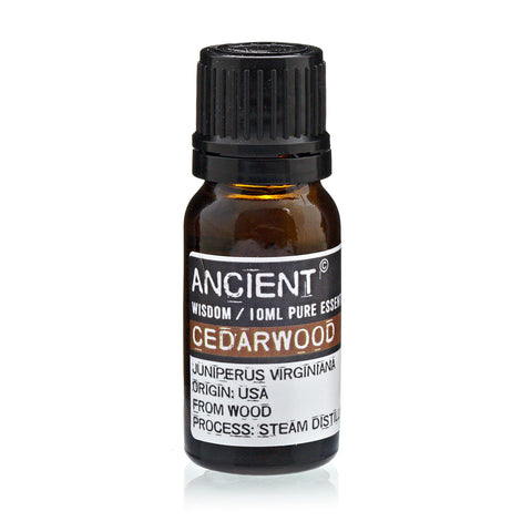 Cedarwood Virginian Pure Essential Oil 10ml Ancient Wisdom