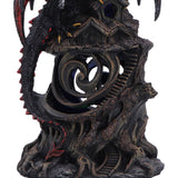 Base centre Midnight Warden Light-up Red and Black Dragon Hollow Ornament