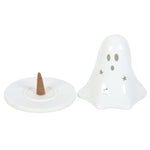 Cone Ceramic Ghost Tealight and or Incense Cone Holder