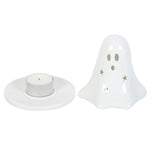Tealight Ceramic Ghost Tealight and or Incense Cone Holder