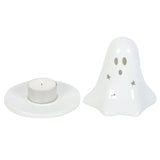 Tealight Ceramic Ghost Tealight and or Incense Cone Holder