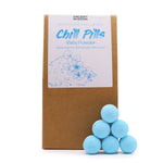 Chill Pills Baby Powder Scented 30 Mini Bath Bombs Gift Pack