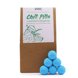 Chill Pills Lavender and Bergamot Scented 30 Mini Bath Bombs Gift Pack Ancient Wisdom
