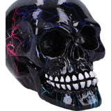 Electro Decorative Resin Skull 6cm Ornament Nemesis Now D7083B25 Close Up