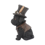 Cogsmiths Adorable Steampunk Black Dog Figurine Nemesis Now U4460N9 Side