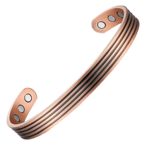 Copper Magnetic Bracelet Lines with 6 Magnets