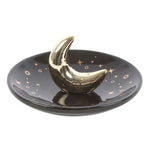 Crescent Moon Incense Stick Holder