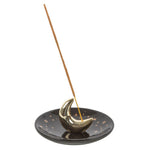 Crescent Moon Incense Stick Holder