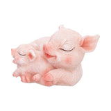 Cuddle Mother Pig and Baby Piglet Nemesis Now Front Side
