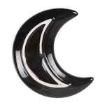 Dark Forest Crescent Moon Trinket Jewellery Dish Reverse