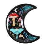 Dark Forest Crescent Moon Trinket Jewellery Dish