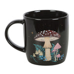 Dark Forest Mushroom Print Mug