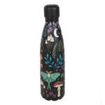 Plastic Free Dark Forest Print Metal Water Bottle