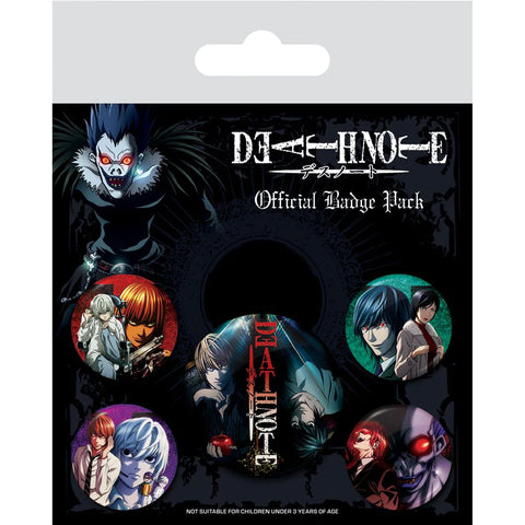 Death Note Pin Death Note Connections Of Fate Pin Badges Pack | Mystical and Magical