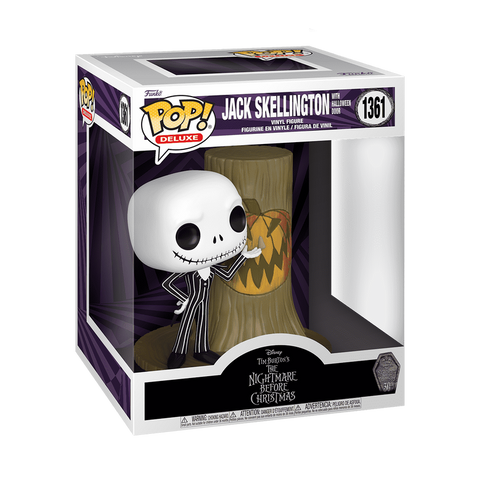 Deluxe Jack Skellington With Halloween Door Funko Pop 1361 Boxed 72311
