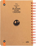 Back Cover Disney Nightmare Before Christmas glow in the dark notebook
