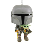 Disney Star Wars The Mandalorian with Grogu Hallmark Hanging Ornament Decoration 