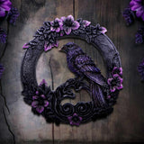 Display idea Black Raven Watcher of the Veil Gothic Wall Hanging Hanger Nemesis Now U7213C25