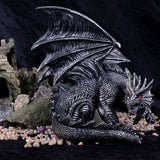 Obsidian Gothic Dragon Nemesis Now Figurine on Display